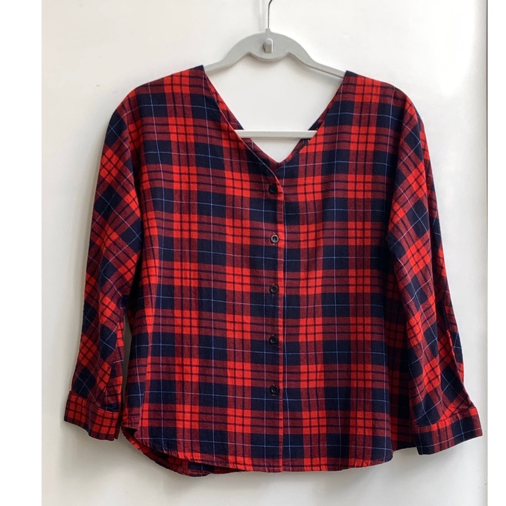 Secret Label Plaid Top